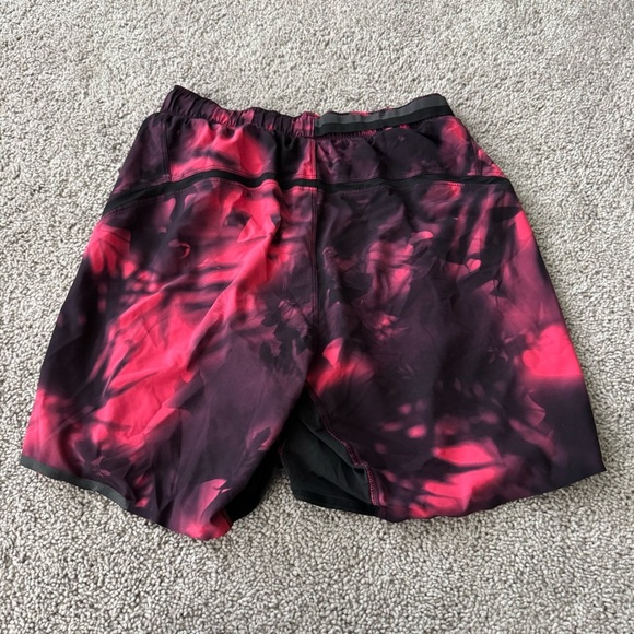 Lululemon Pace Breaker Short Size S Jungle Floor Boom Juice 7” Inseam - Picture 6 of 14